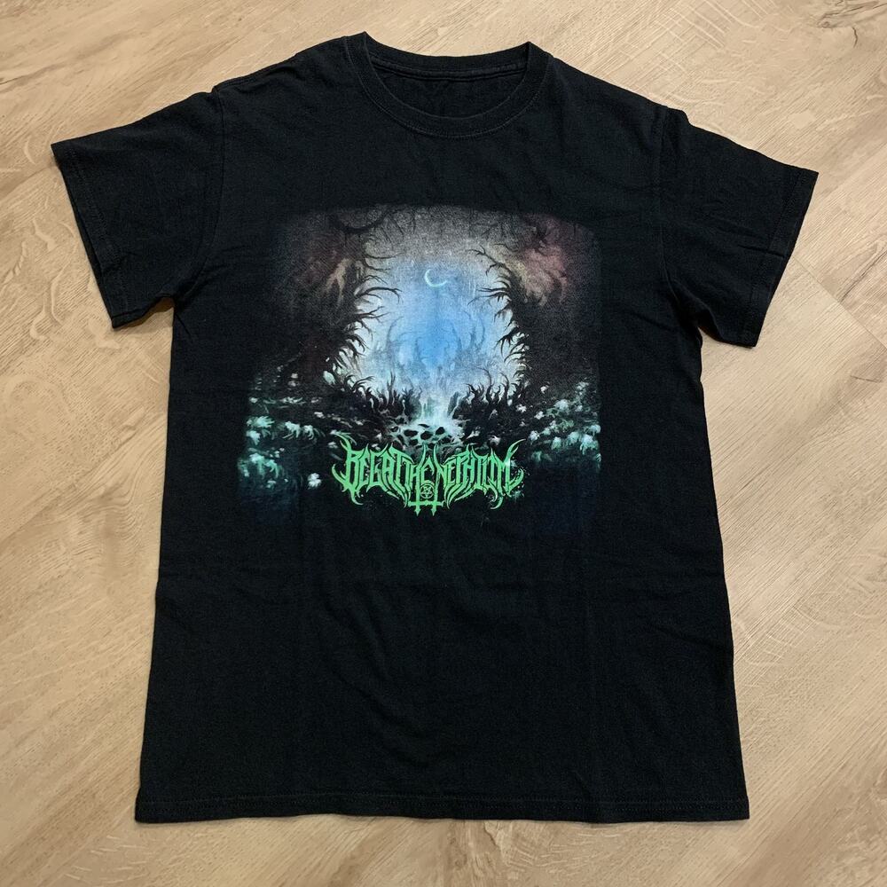 Begat The Nephilim The Surreptitious Prophecy T-Shirt Men's Small Black Band Tee - Picture 1 of 6